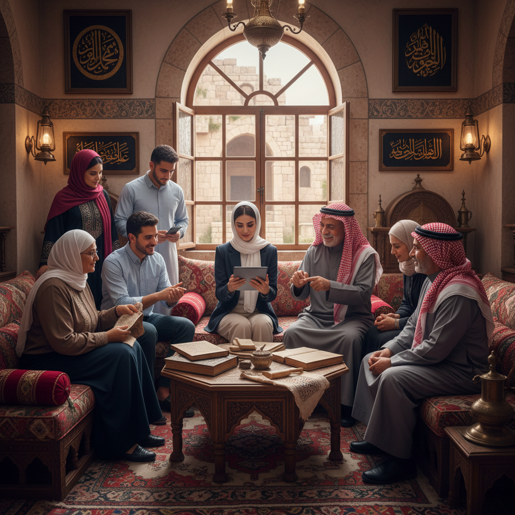 AI in the Diwan: Bridging Generations and Preserving Heritage in Jordan