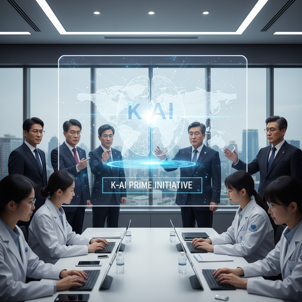 Seoul Unveils 'K-AI Prime' Initiative to Cement Global Leadership in Generative AI