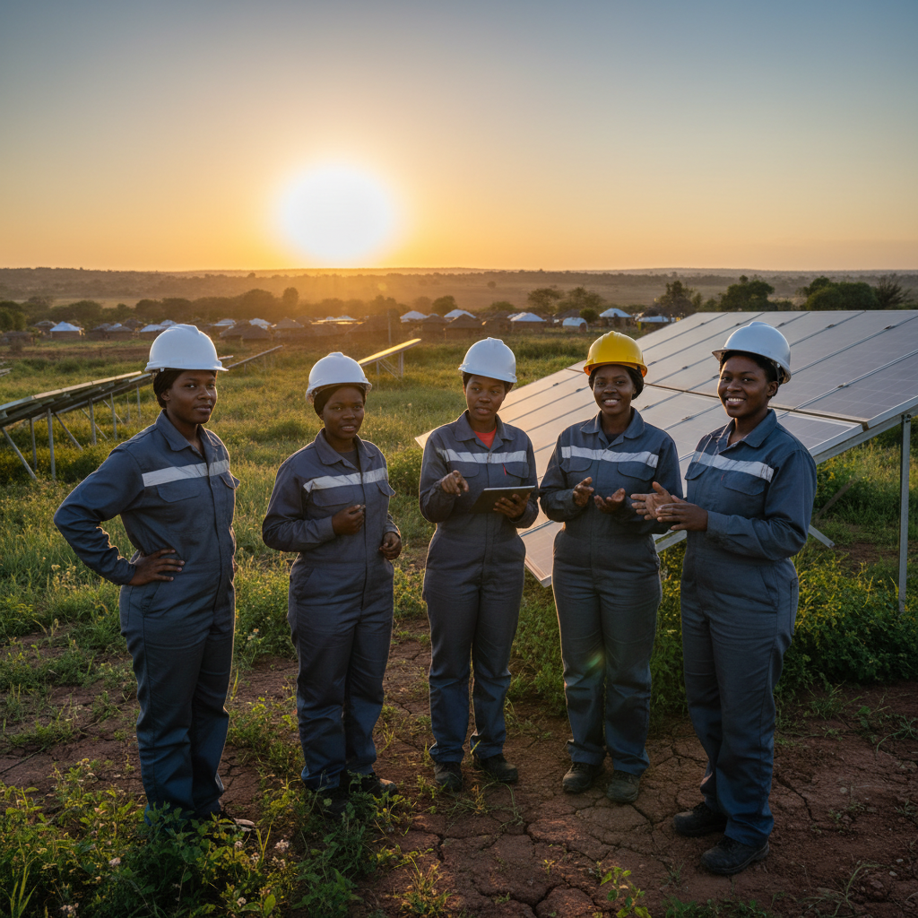 AI for Climate Resilience: Black Women Lead the Charge in South Africa's Green Transition