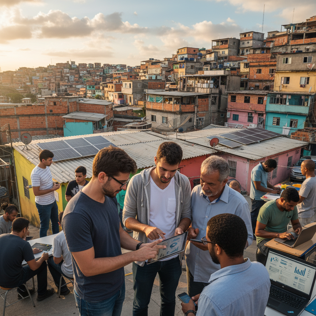 AI na Favela: Nova Iniciativa Transforma Oportunidades para o Homem Brasileiro