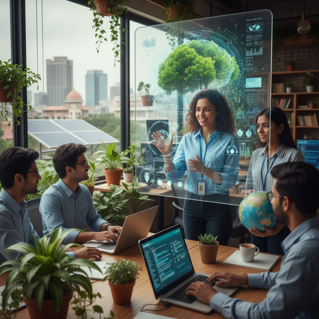 From Bangalore's Bustle, This Startup Is Teaching AI to Think Like Us, Saving Our Planet