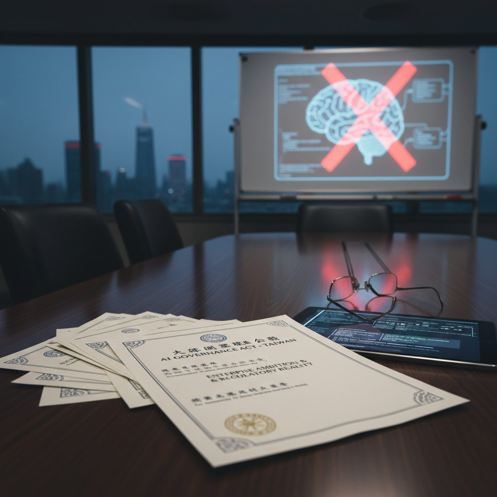Taiwan's AI Governance Paradox: Why Enterprise Ambition Collides With Regulatory Reality