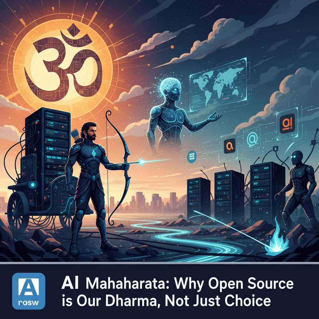 The AI Mahabharata: Why Open Source is Our Dharma, Not Just a Choice