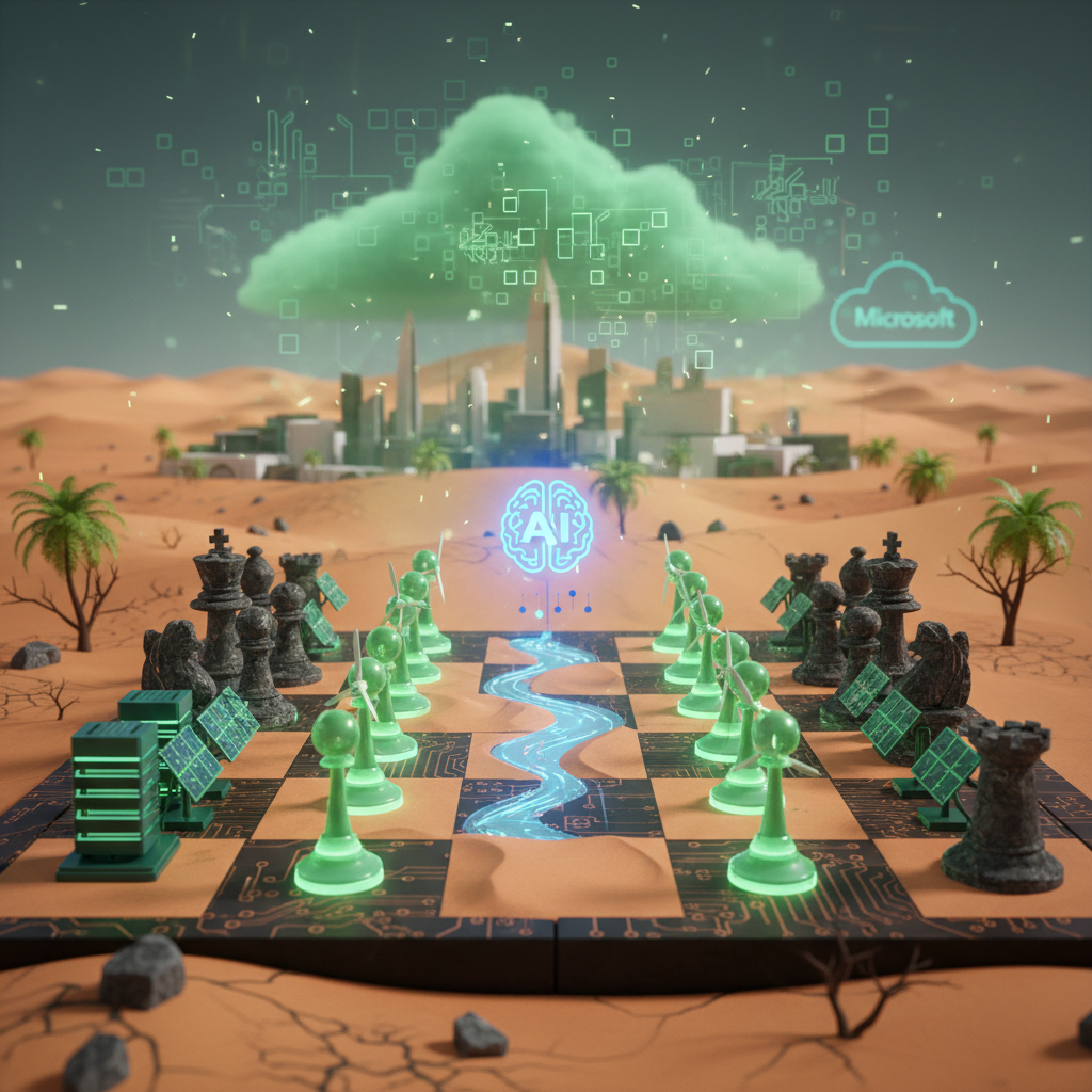 When the Sahara Speaks AI: Can Microsoft's Green Cloud Strategy Save Morocco's Future?