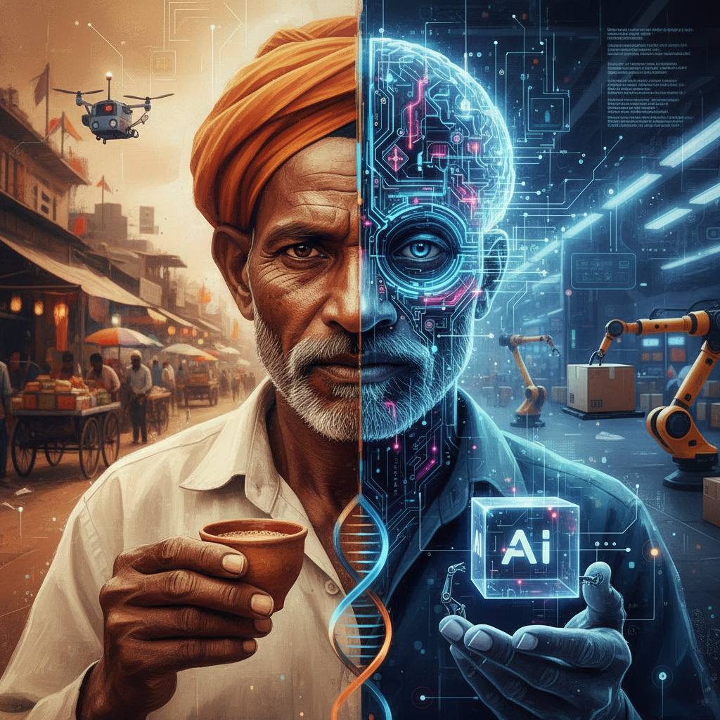 From Chai-Wala to AI-Wala: How Algorithms Are Rewiring Our Brains in India's Logistics Revolution