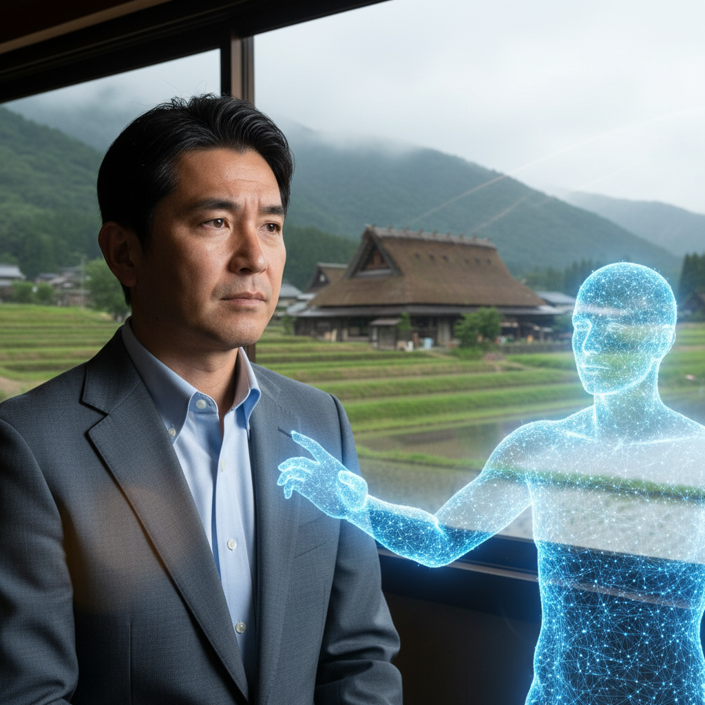 The Invisible Hand: Can AI Agents Rebuild Japan's Rural Heart, or Just Remake It?