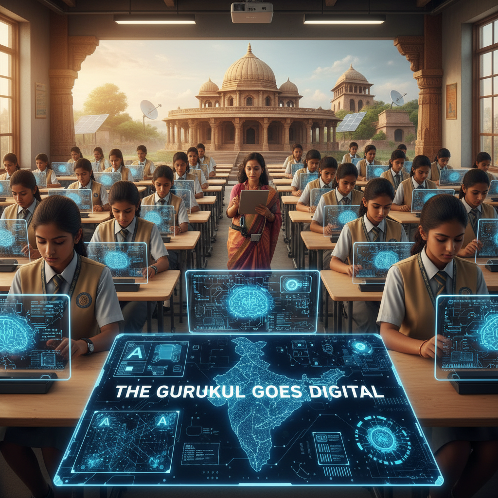 The Gurukul Goes Digital: Why India Will Own the AI Education Revolution, Not Just Adapt to It
