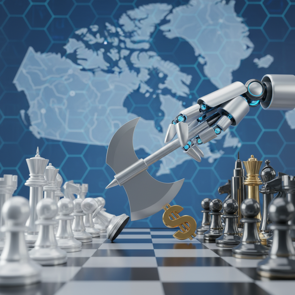 When the Silicon Valley Axe Falls on Canada: Are Our AI Strategies Robust Enough?