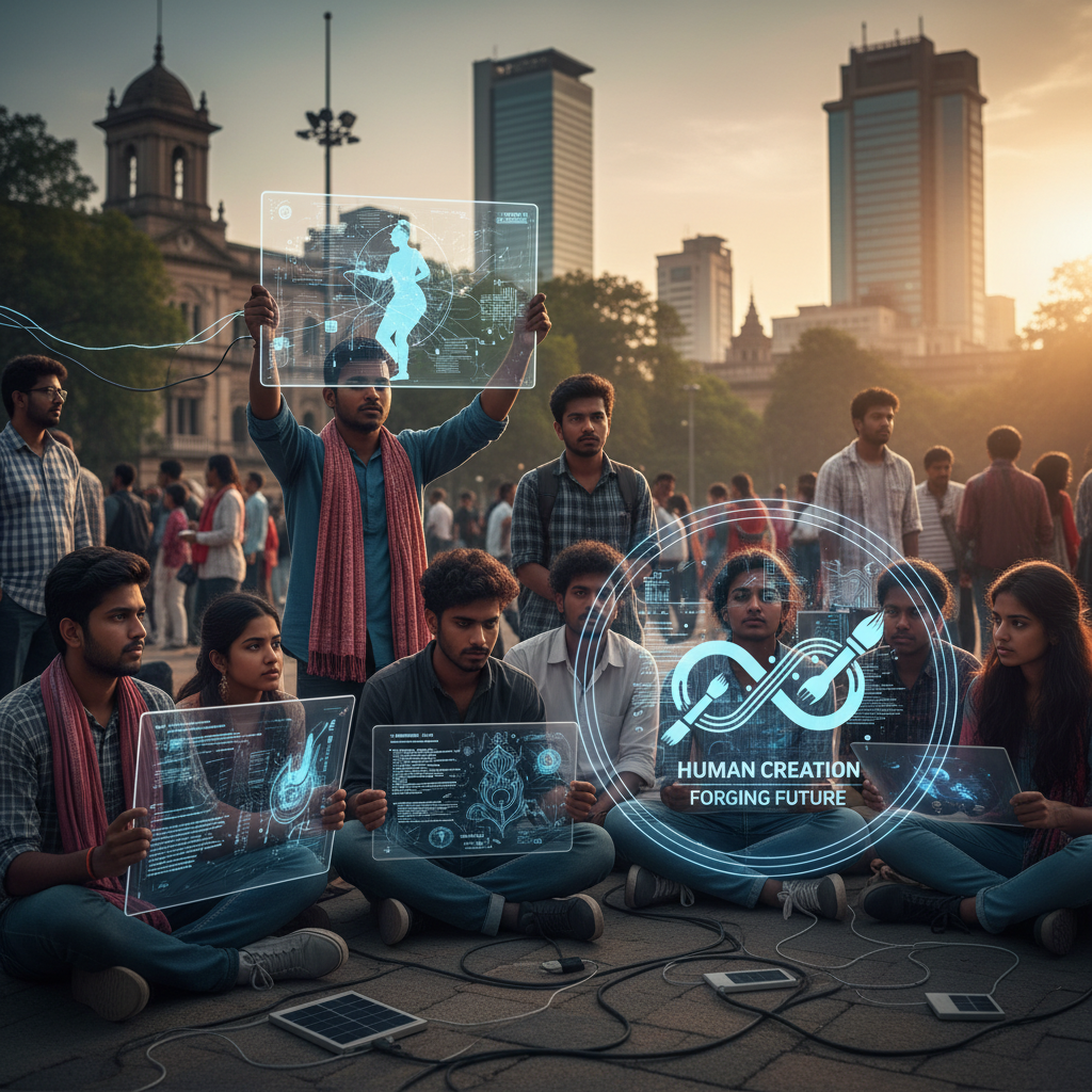 The Digital Dharna: Why India's Artists Are Not Just Fighting AI, They Are Forging a New Future
