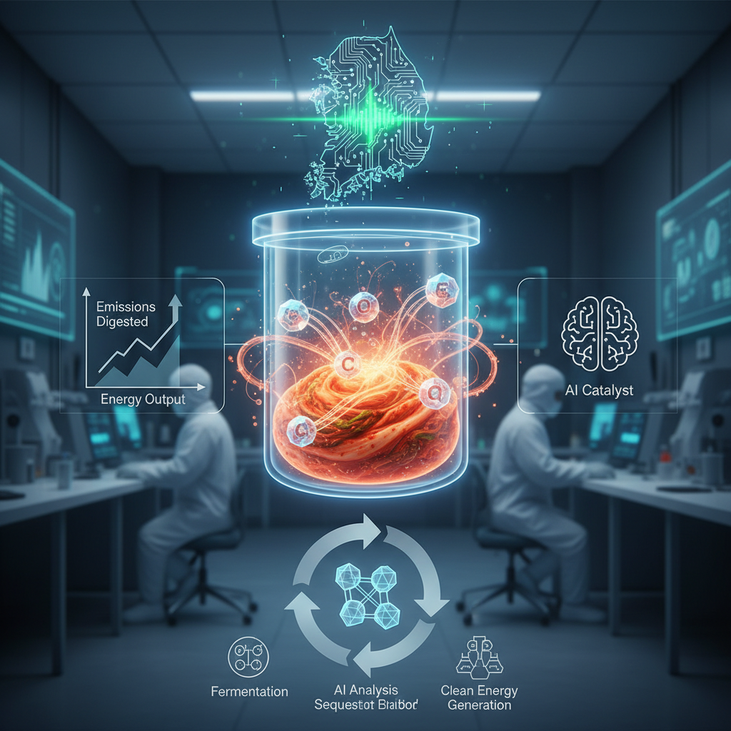 The Kimchi Carbon Sink: How South Korea's AI-Driven Catalyst Is Digesting Emissions and Powering the Future