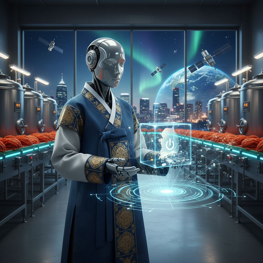 The Robot in the Kimchi Factory: Why Seoul's AI Humanoids Aren't Just About Efficiency, They're About Power