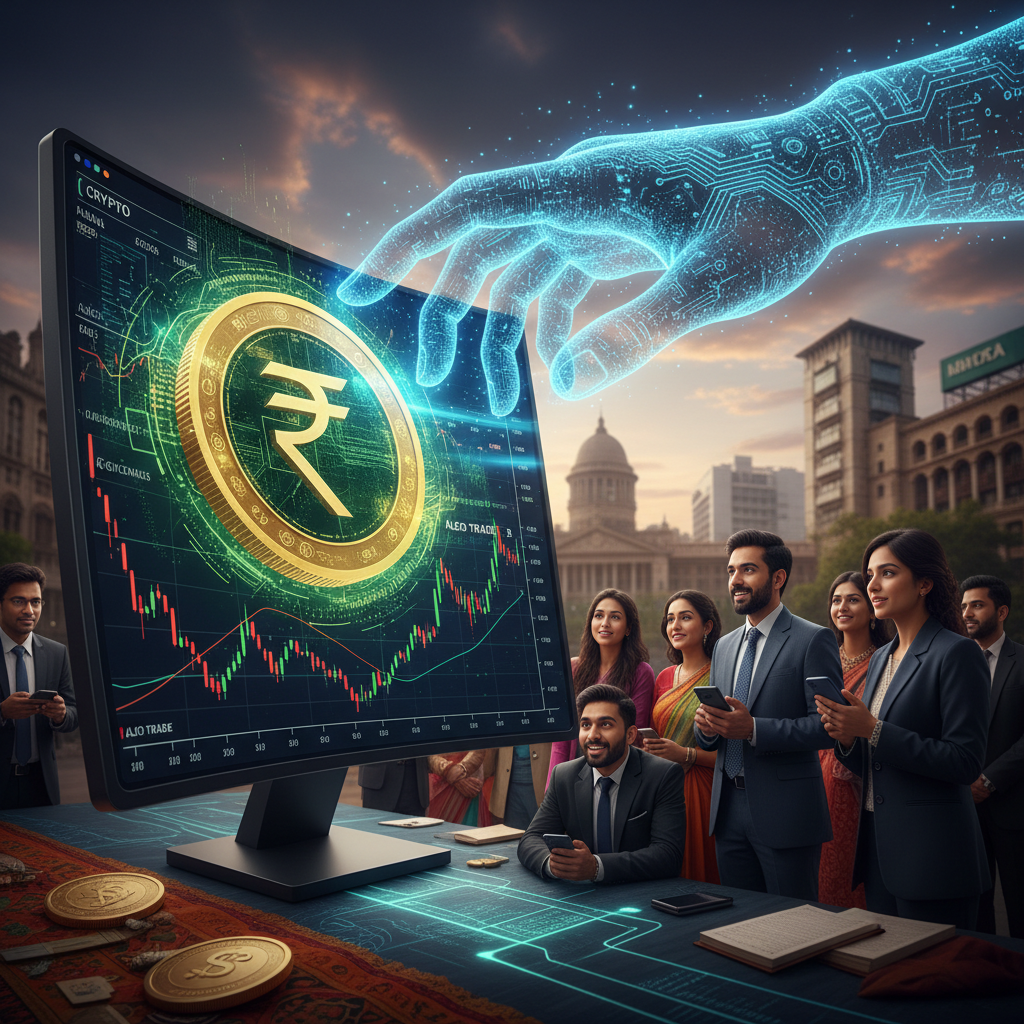 When the Rupee Dances to an AI Tune: India's Risky Embrace of Crypto and Algorithmic Trading