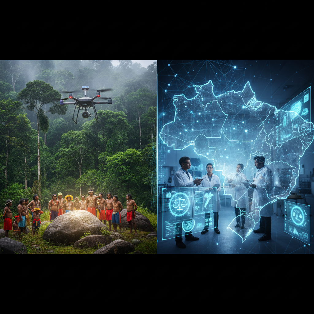 When the Amazon's Secrets Meet AI's Gaze: Brazil's Ethical Crossroads in Scientific Discovery