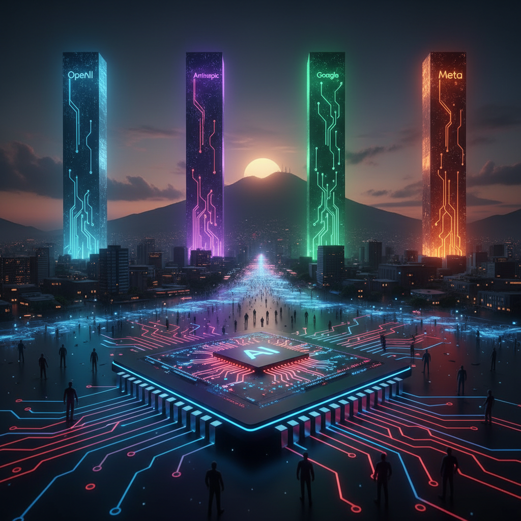 The AI Oligarchy: Why OpenAI, Anthropic, Google, and Meta's Battle for Dominance Should Keep You Up at Night, Even in Caracas