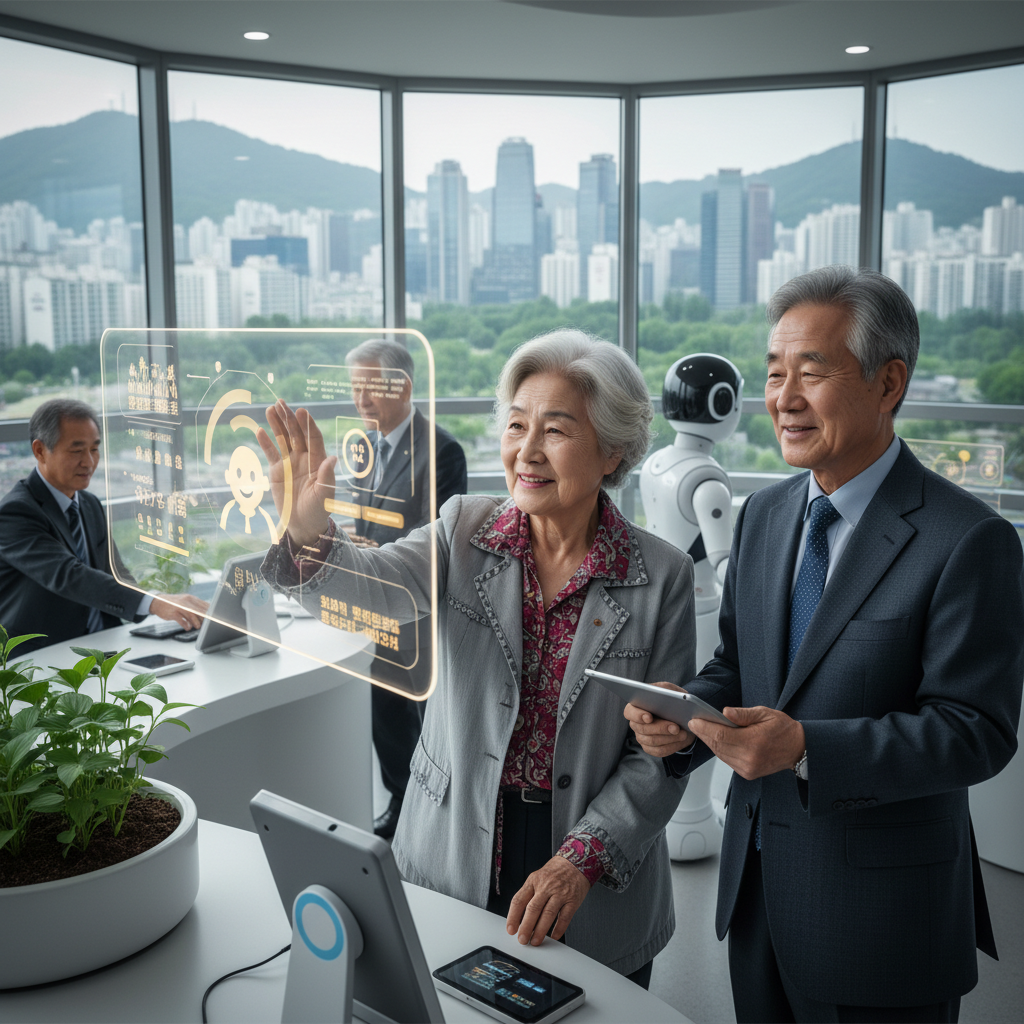 When South Korea's Elders Meet AI: A National Strategy Beyond the Silver Tsunami