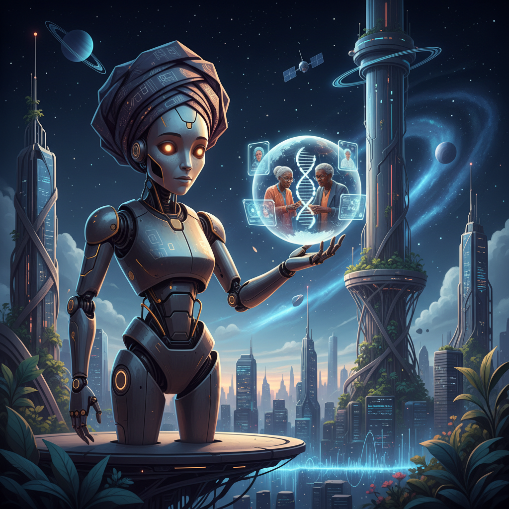 When Grandmama's Robot Calls: How Nigeria's AI Will Rewrite Longevity for the World
