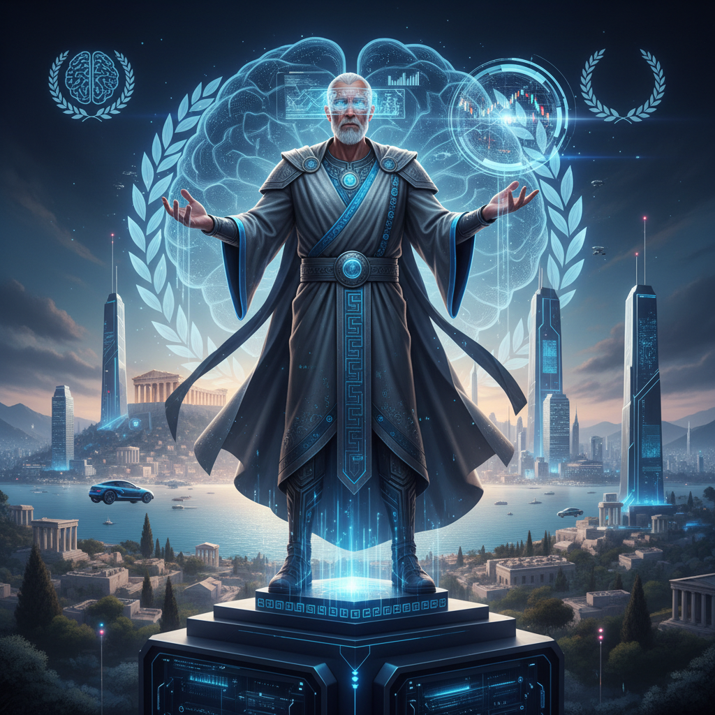 When the Oracle of Wall Street Wears a Toga: Greece's AI-Powered Financial Revolution by 2030