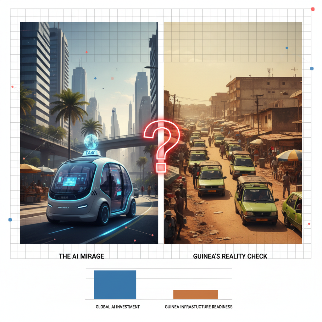 Autonomous Taxis in Conakry? The AI Mirage and Guinea's Reality Check