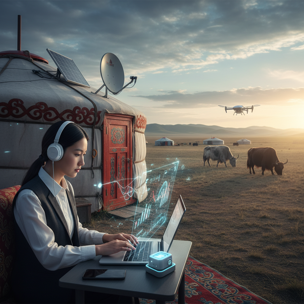 When the Ger Meets the Gig Economy: How AI is Rewriting Mongolia's Financial Script