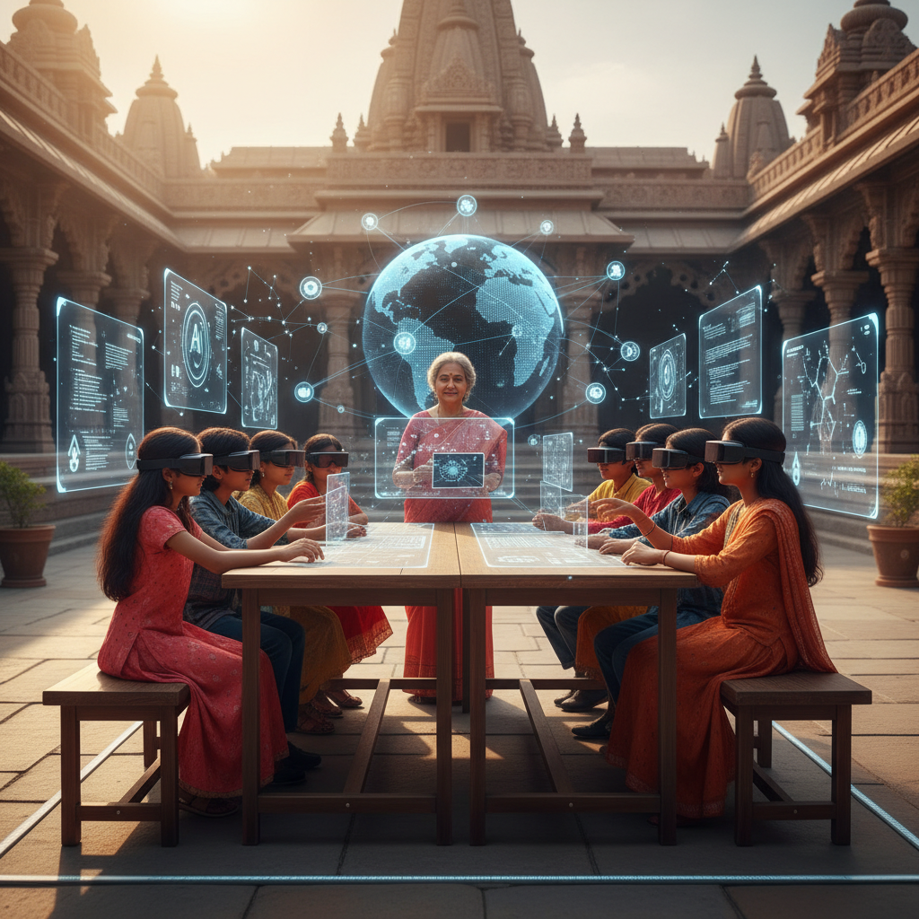 The Gurukul Goes Global: How India's AI is Rewriting the Textbook, One Student at a Time