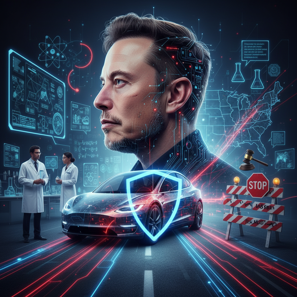 Elon Musk's Fsd Gamble: New Research Reveals Why Tesla's Autonomy Faces a Regulatory Roadblock in America