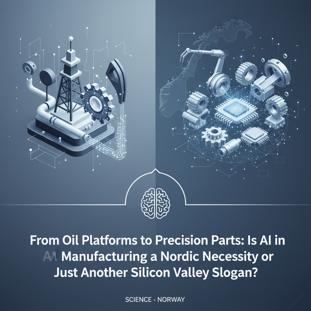 From Oil Platforms to Precision Parts: Is AI in Manufacturing a Nordic Necessity or Just Another Silicon Valley Slogan?