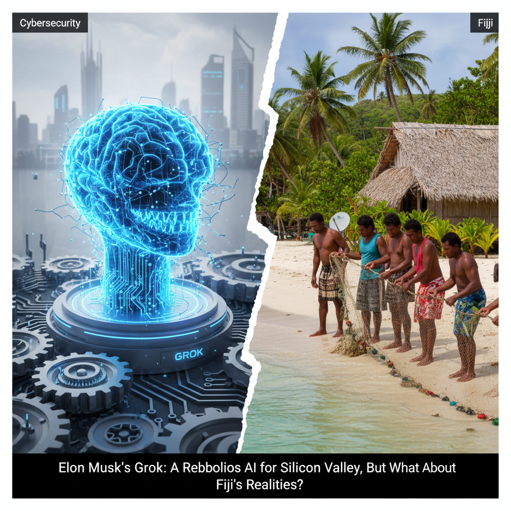 Elon Musk's Grok: A Rebellious AI for Silicon Valley, But What About Fiji's Realities?