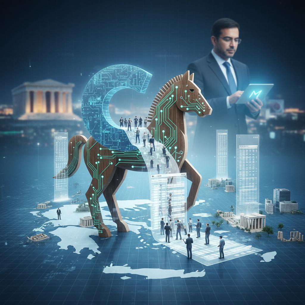 Satya Nadella's Trojan Horse: How Microsoft Copilot's Office Takeover Will Reshape Greece's Work, One Spreadsheet at a Time
