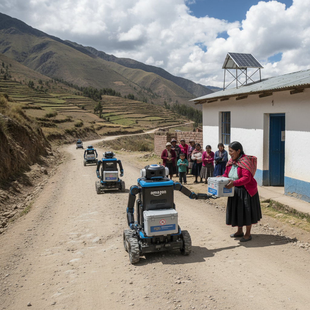 Amazon's Robots in the Andes: Can AI Logistics Deliver Prosperity to Peru's Remote Corners?