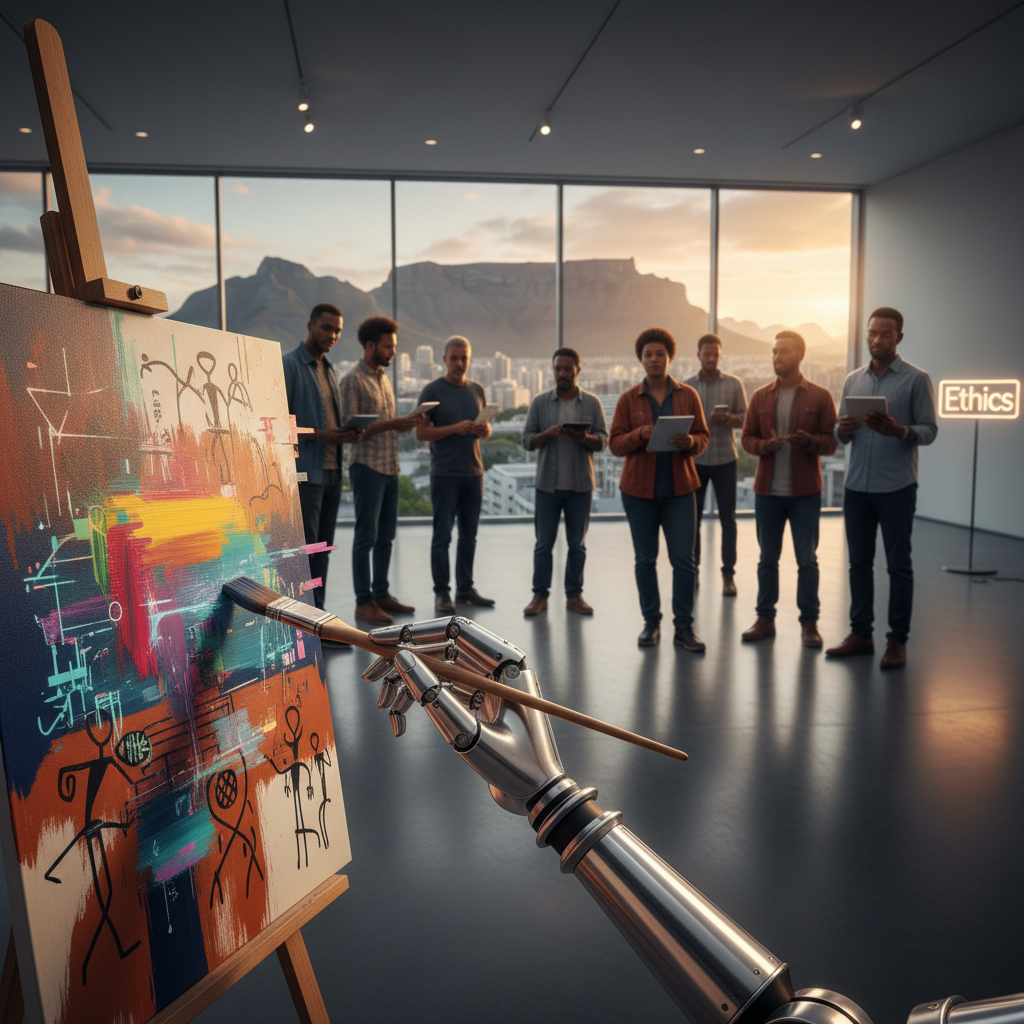 When AI Learns to Paint: Who Owns the Masterpiece, and What Does It Mean for South Africa's Creators?