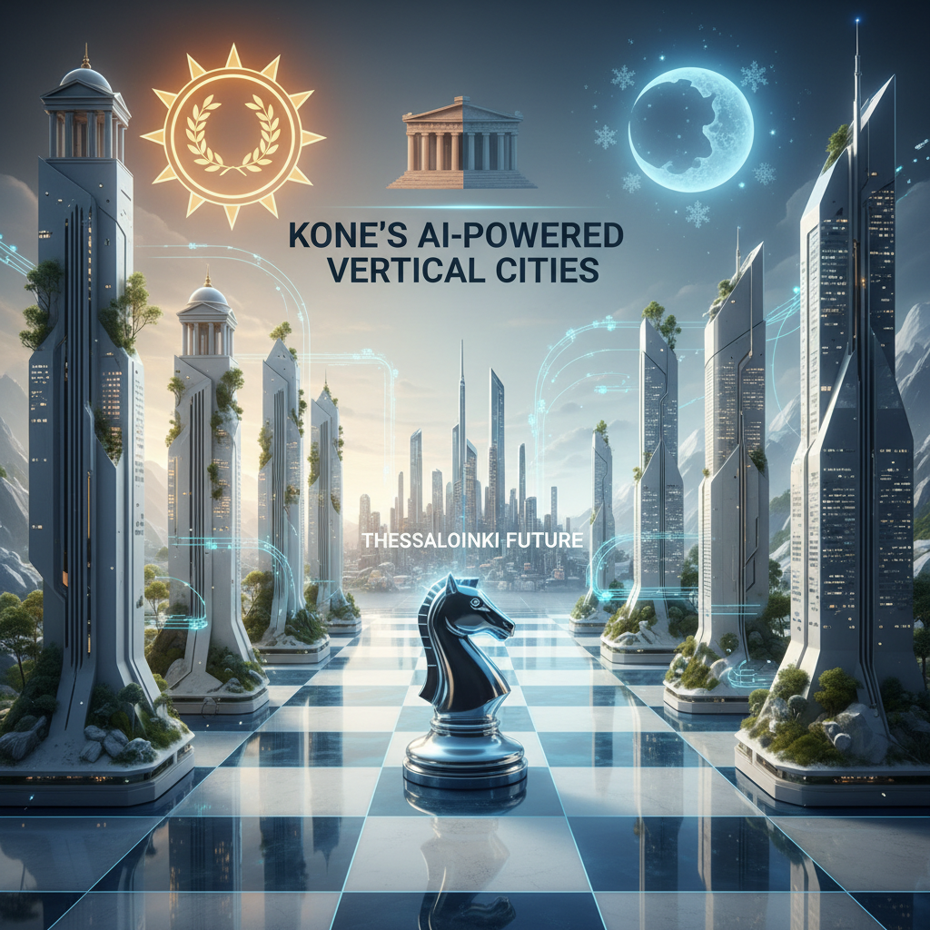 Kone's AI-Powered Vertical Cities: A Greek Odyssey or a Nordic Dream for Thessaloniki's Future?