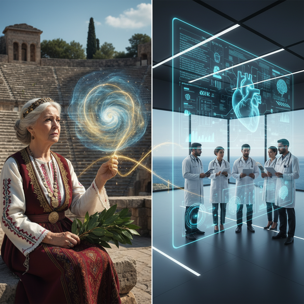 When the Oracle Meets the Algorithm: Can FDA-Approved AI Save Greek Hearts and Minds?