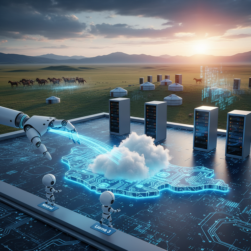 When Small Models Punch Above Their Weight: How Mistral and Llama 3 Are Reshaping Mongolia's Digital Steppe