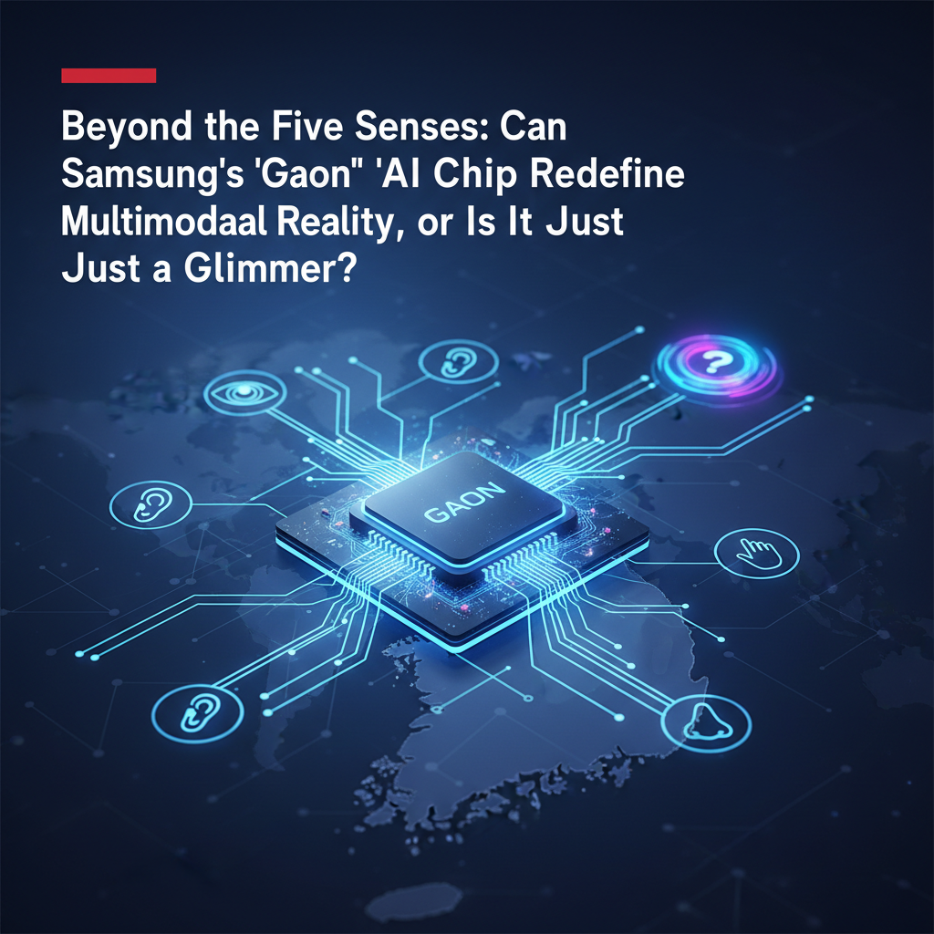Beyond the Five Senses: Can Samsung's 'Gaon' AI Chip Redefine Multimodal Reality, or Is It Just a Glimmer?