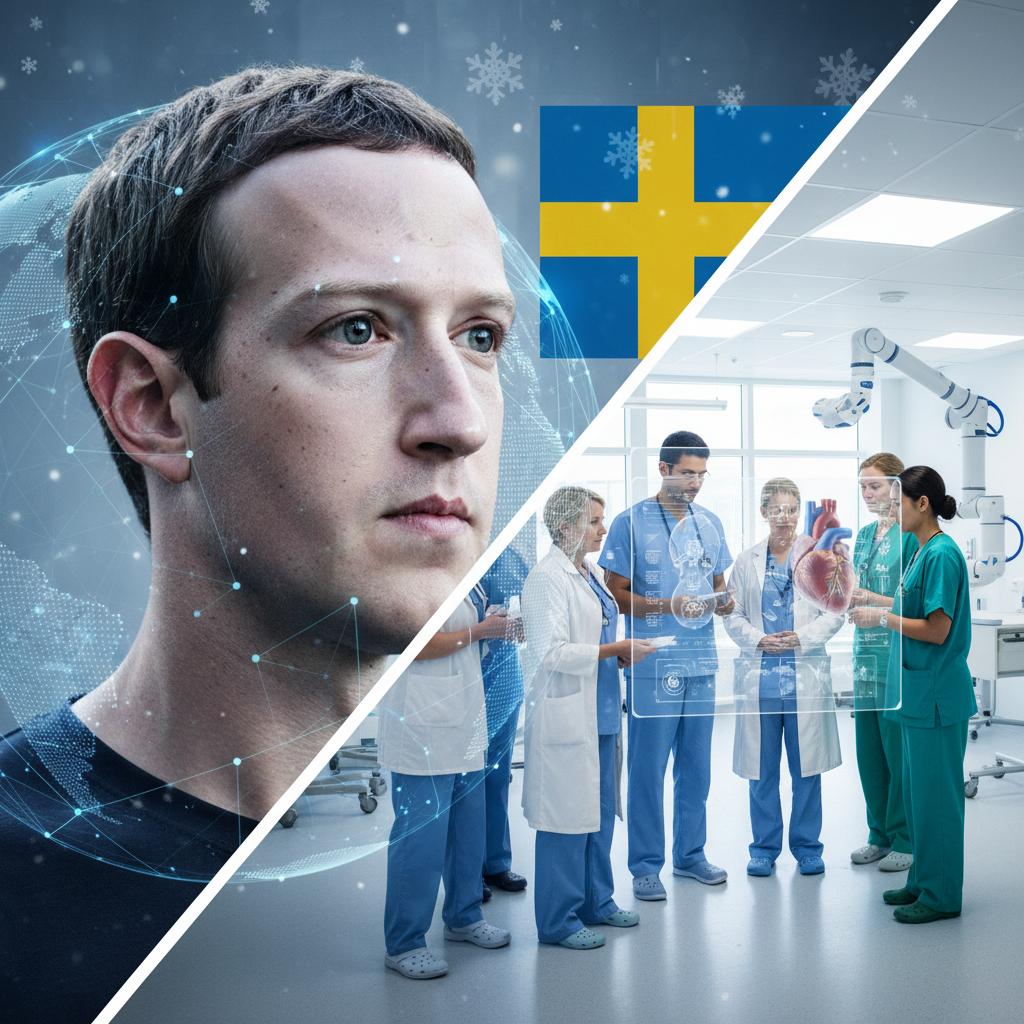 Meta's AI Gambit: Is Mark Zuckerberg Trading Virtual Worlds for Real-World Healthcare in Sweden?