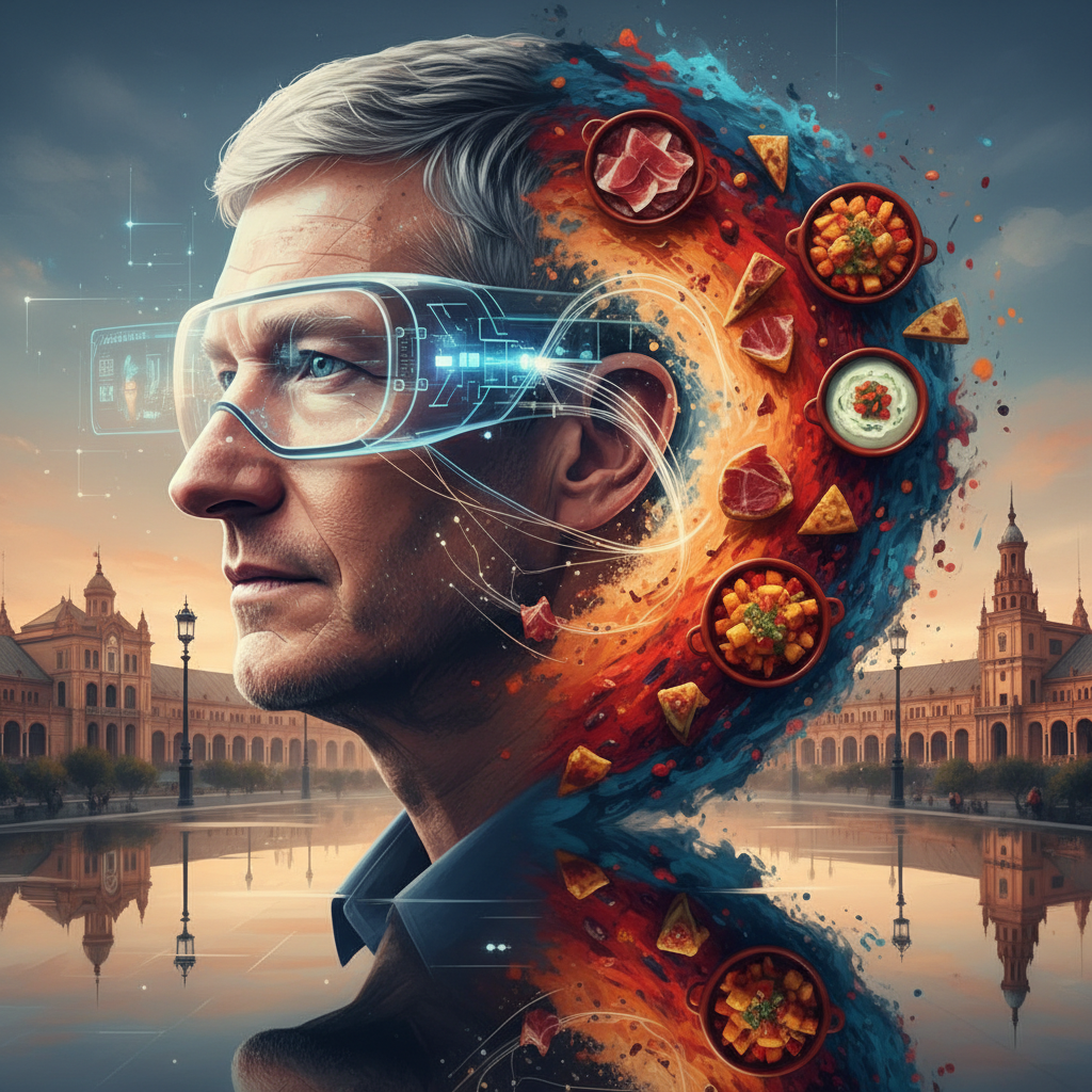 Tim Cook's Vision Pro Meets the Spanish Soul: Are We Trading Our Tapas for Transparent Screens?