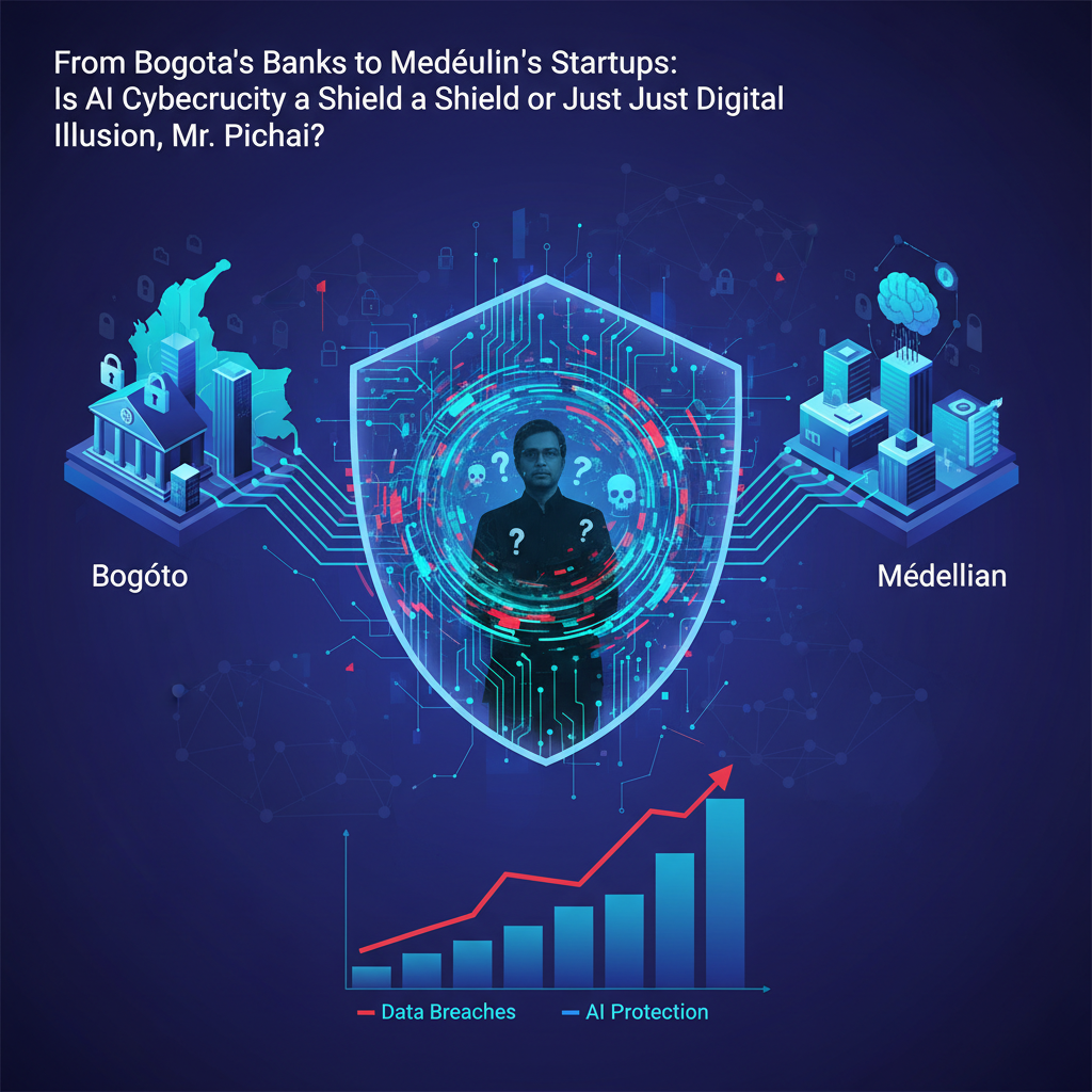 From Bogotá's Banks to Medellín's Startups: Is AI Cybersecurity a Shield or Just a Digital Illusion, Mr. Pichai?