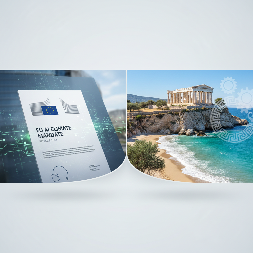 Brussels' New AI Climate Mandate: Will Greece's Ancient Shores Finally Find Peace, or Just More Bureaucracy?