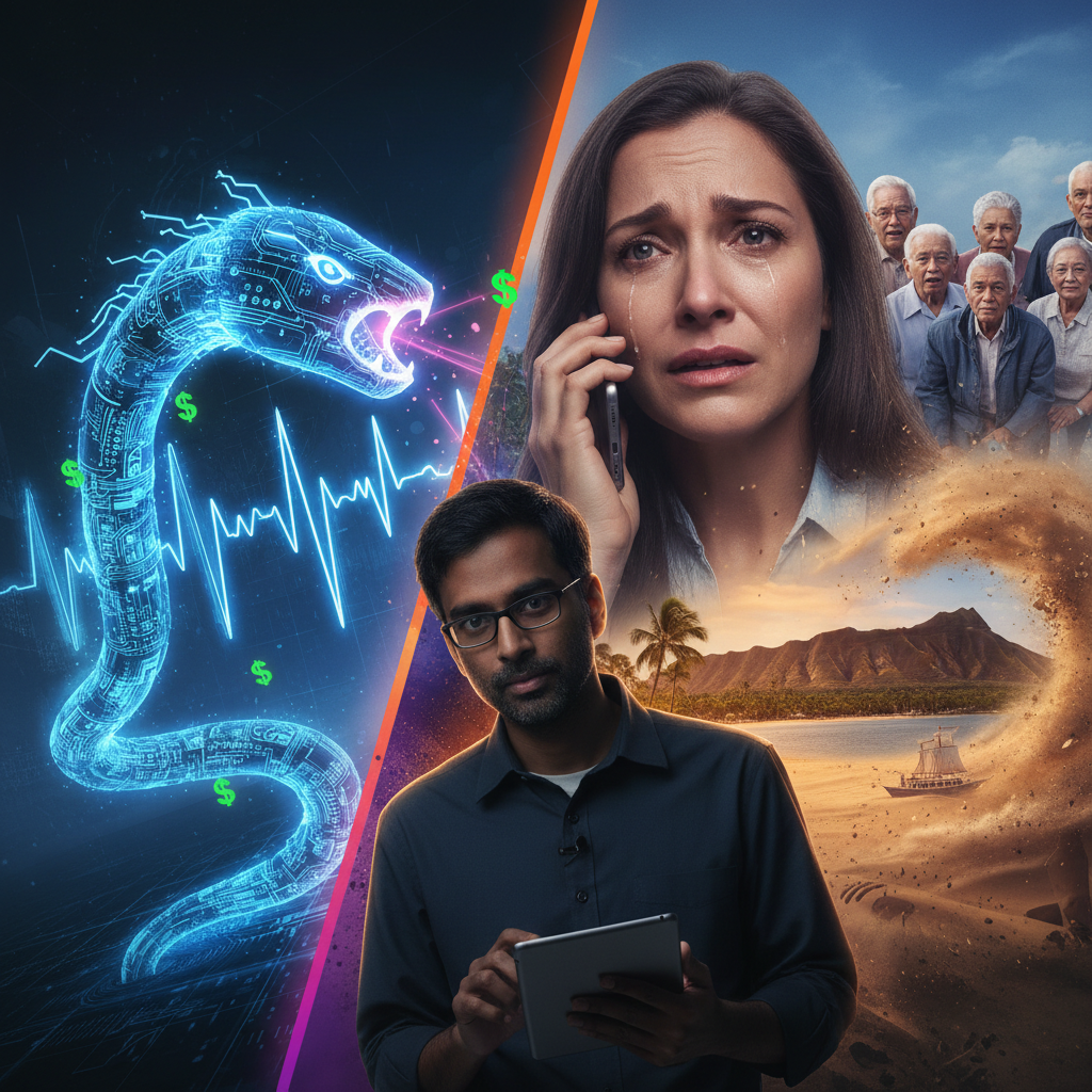 The Digital Siren Song: How AI Voice Clones Just Swindled $5 Million from Honolulu's Elders, Mr. Pichai