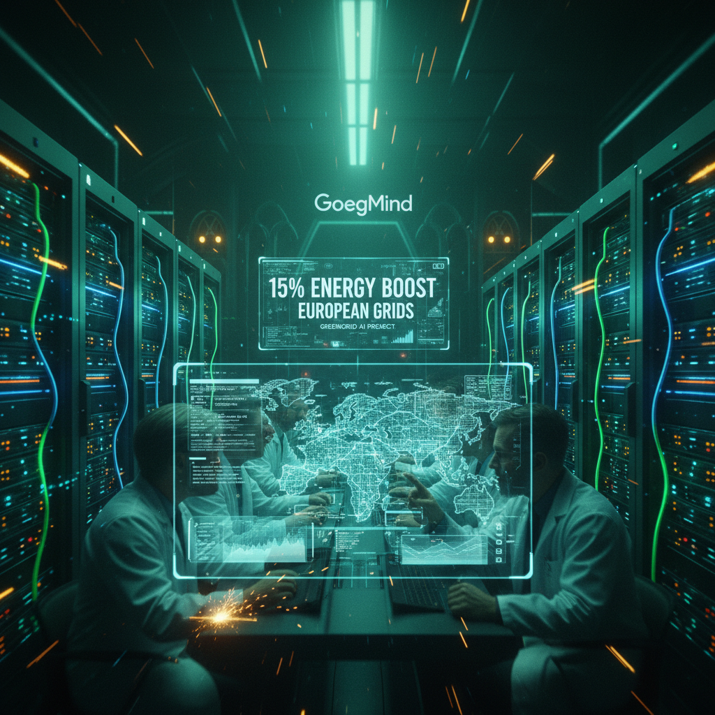 Breaking: Czech 'GreenGrid AI' Project, Backed by Google DeepMind, Promises 15% Energy Efficiency Boost for European Grids