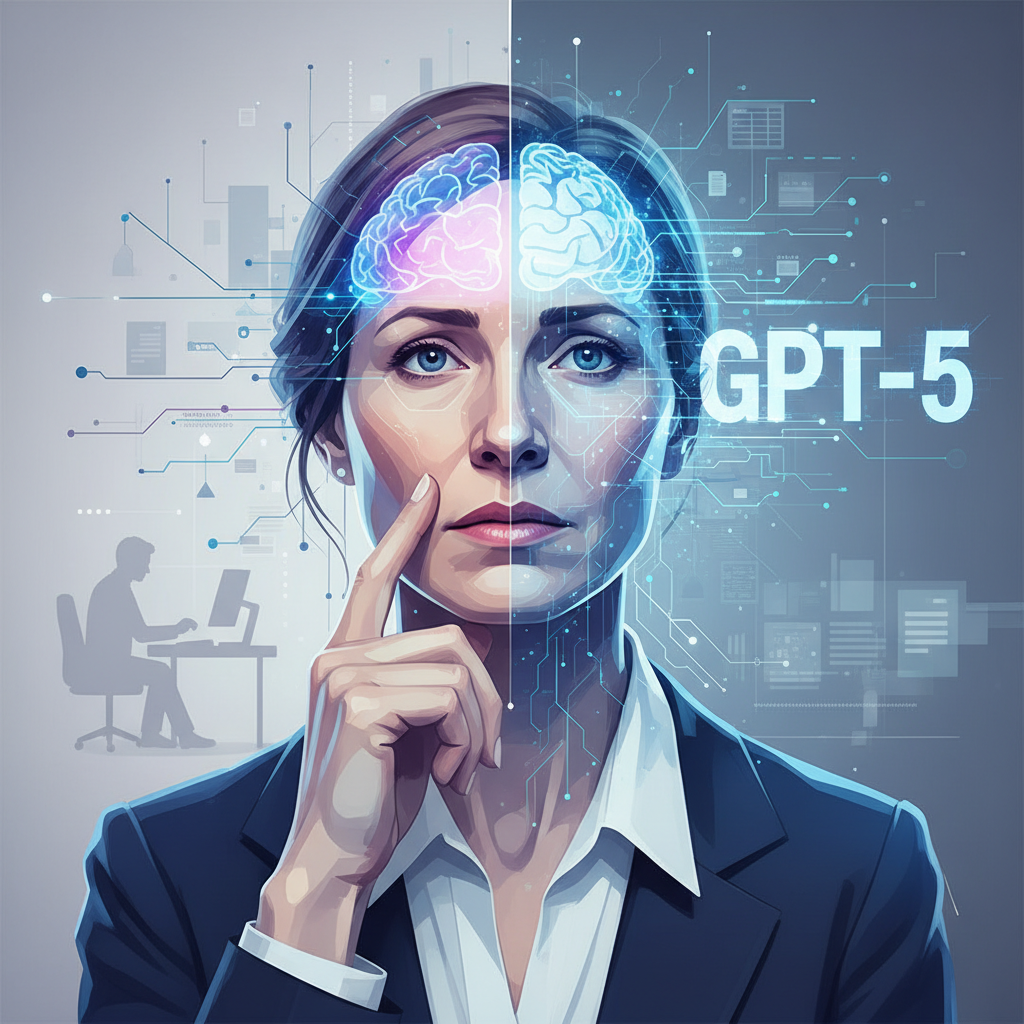 When OpenAI's GPT-5 Comes for Your White-Collar Job, What Happens to Your Brain, Asks Dr. Maya Jenkins?