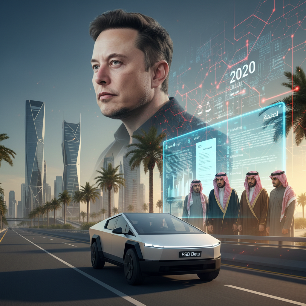 Elon Musk's Fsd Ambitions and Riyadh's Regulatory Roadblocks: Can Tesla Navigate the Kingdom's Vision 2030?