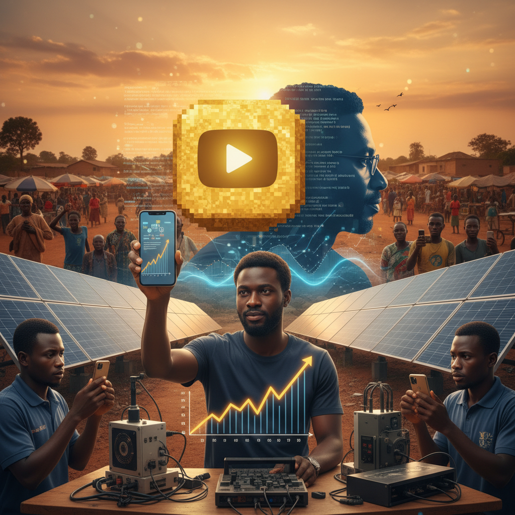 YouTube's AI Gold Rush: Will Ghanaian Creators Strike It Rich or Be Left Behind by Sundar Pichai's Algorithms?