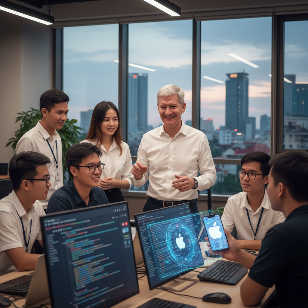 Tim Cook's On-Device AI Gambit: Will Apple Intelligence Spark a New Era for Vietnam's Mobile-First Innovators?