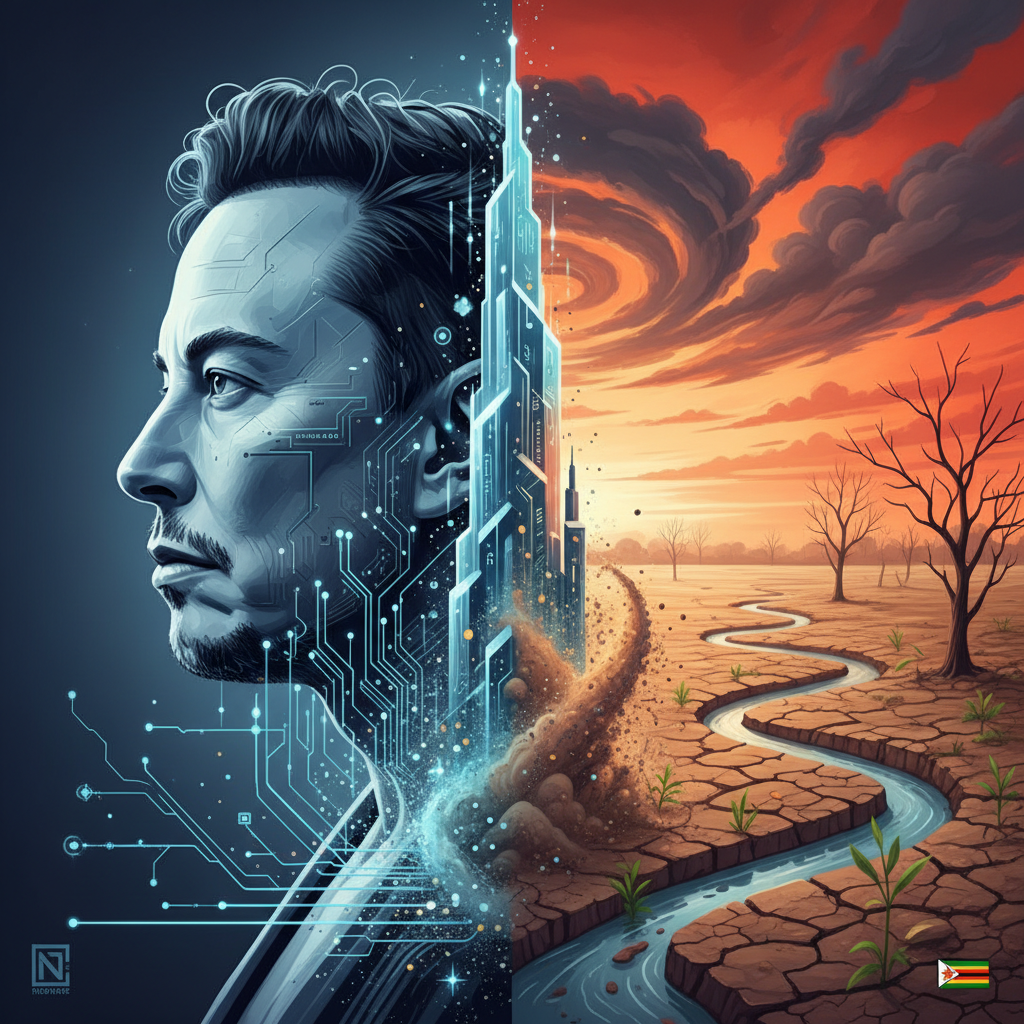 Elon Musk's AI Dreams and Our Drying Rivers: Can Silicon Valley Really Save Zimbabwe's Climate Future?