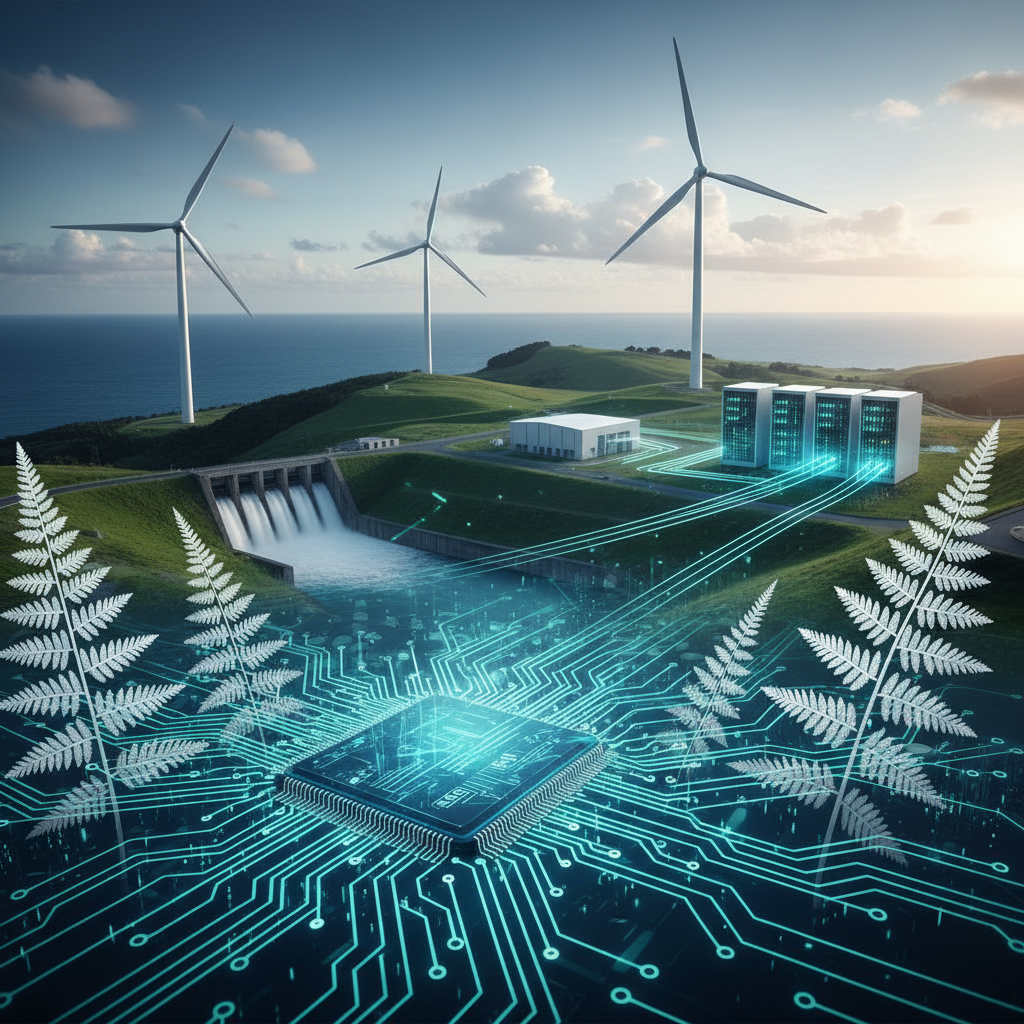 When the Digital Tide Rises: NVIDIA's Power Hunger and Aotearoa's Green Energy Future