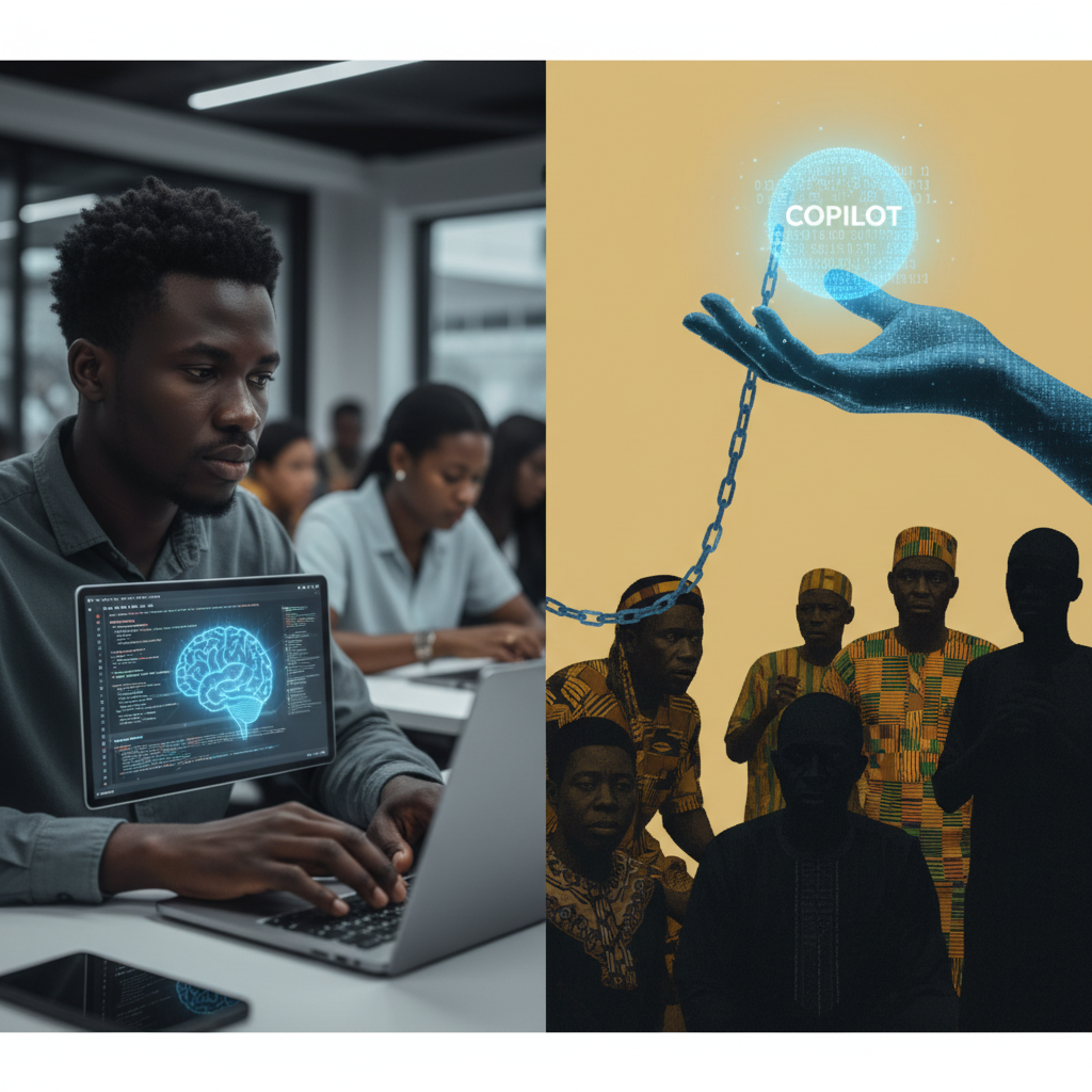 Microsoft's Copilot: Is the Code-Generating AI a Catalyst for Guinea's Developers, or a Colonial Algorithm?