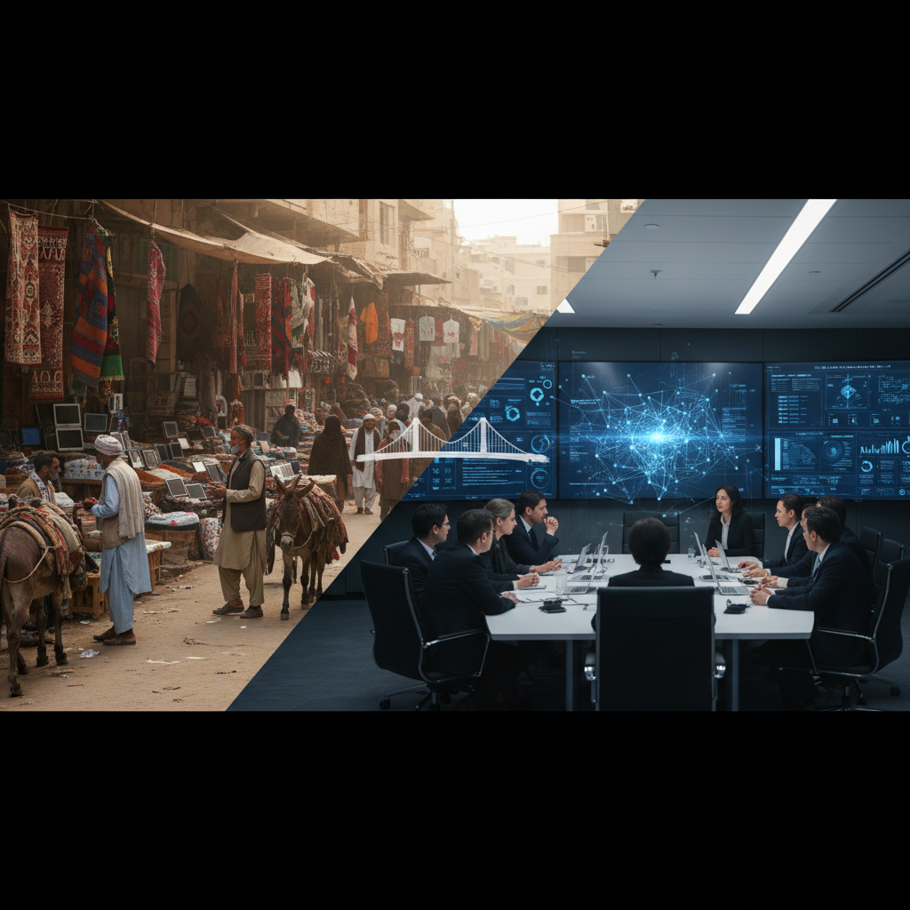From Kabul's Bazaars to Cohere's Boardrooms: Can Enterprise AI Bridge Afghanistan's Digital Divide or Deepen Its Scars?