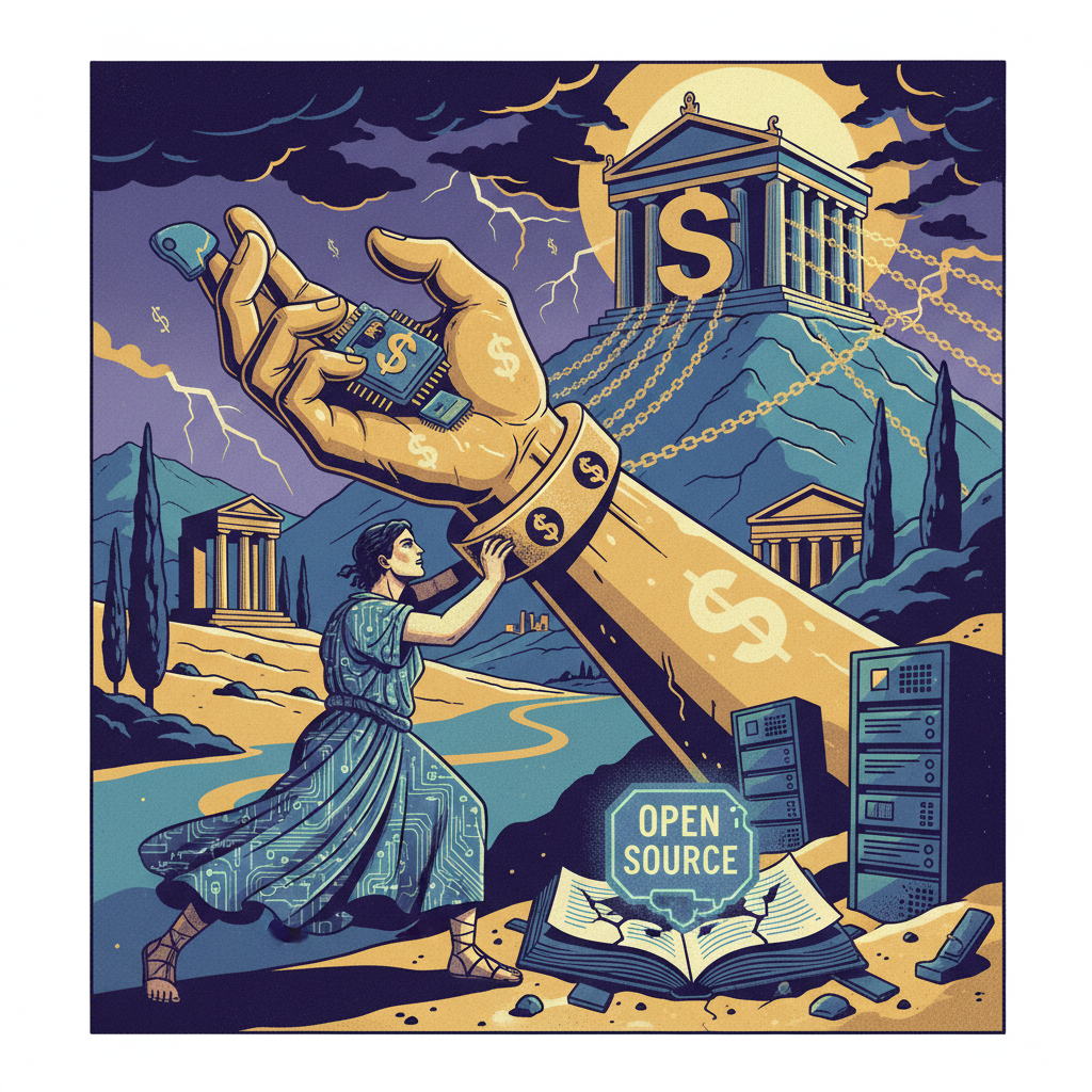 When Open-Source Ideals Meet Silicon Valley's Golden Handcuffs: Stability AI's Greek Tragedy