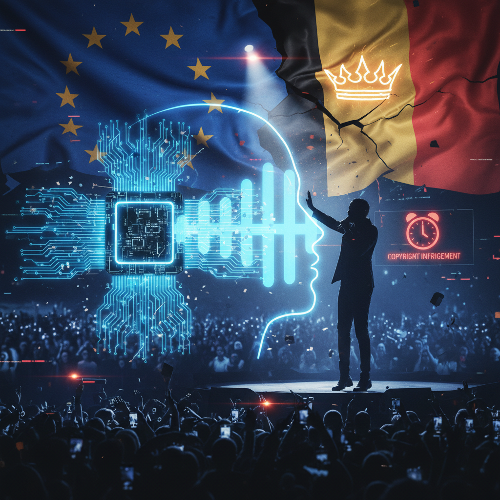 When AI Sings the Blues: How 'Synthos' Algorithm Dethroned Stromae in Belgium, Sparking EU Copyright Scrutiny